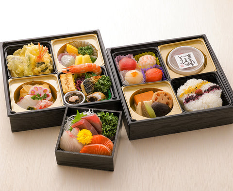 祝い事用包装 会席折詰 四季(お刺身付)