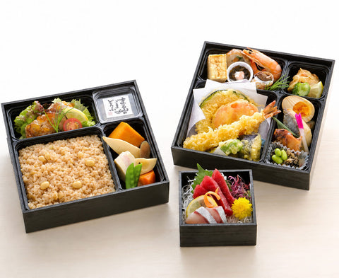 お盆期間用 会席折詰 偲（しのび）【お刺身付・醤油ぶかし】 （最終お渡し16時）